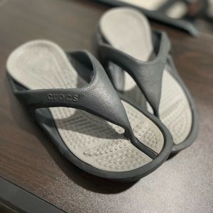 Croc sandals